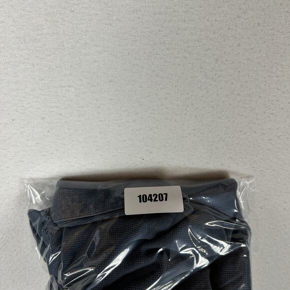 Paradise Collection 100% Silk Long Sleeve Button Up Shirt Men's XL Blue Casual - Picture 10 of 10